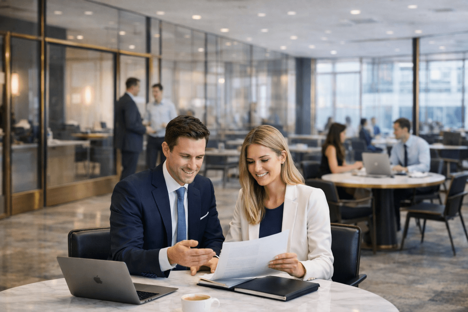 Secure digital environment showcasing cybersecurity and compliance